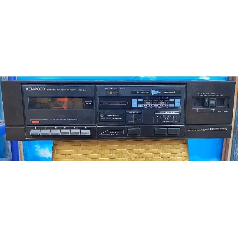 TAPE DECK KENWOOD KX -34