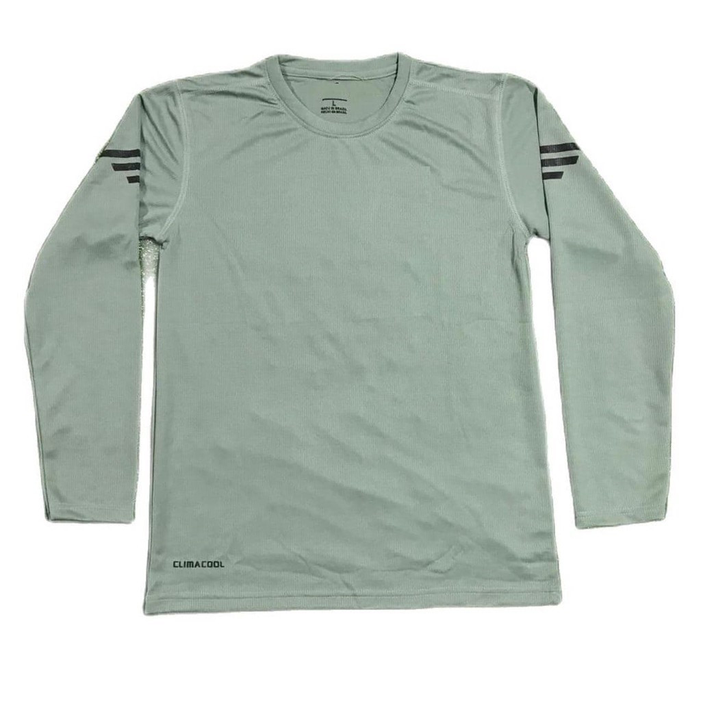 Kaos Olahraga Training Pria Lengan Panjang