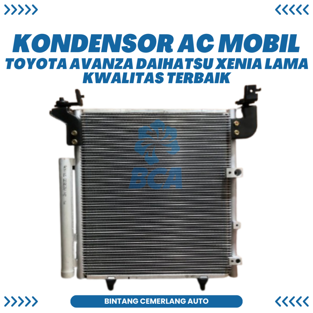 CONDENSOR KONDENSOR AC Mobil Toyota Avanza Daihatsu Xenia Lama KWALITAS TERBAIK