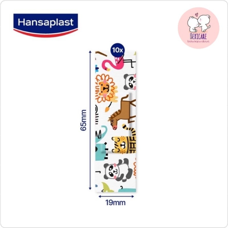 Hansaplast plester luka anak motif lucu / Hansaplast Kain Elastis Fun/ Hansaplast (STRIP)
