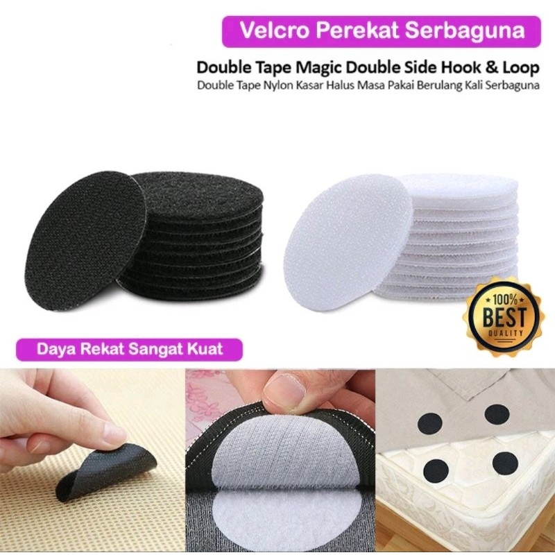 Tape Perekat Kain Karpet Selimut Keset Dua Sisi Tempel Sprei Anti Slip