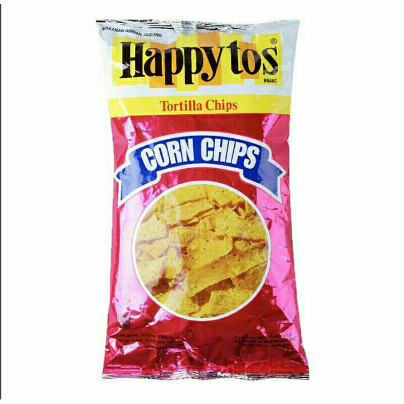 

happy tos Tortilla Chips Merah 140g