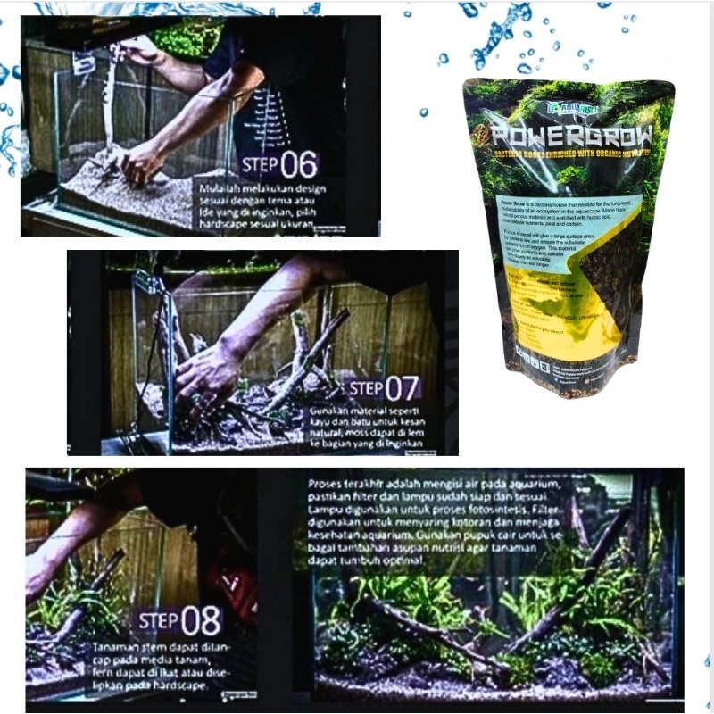 POWER GROW 1L Rumah bakteri Aquarium Aquascape