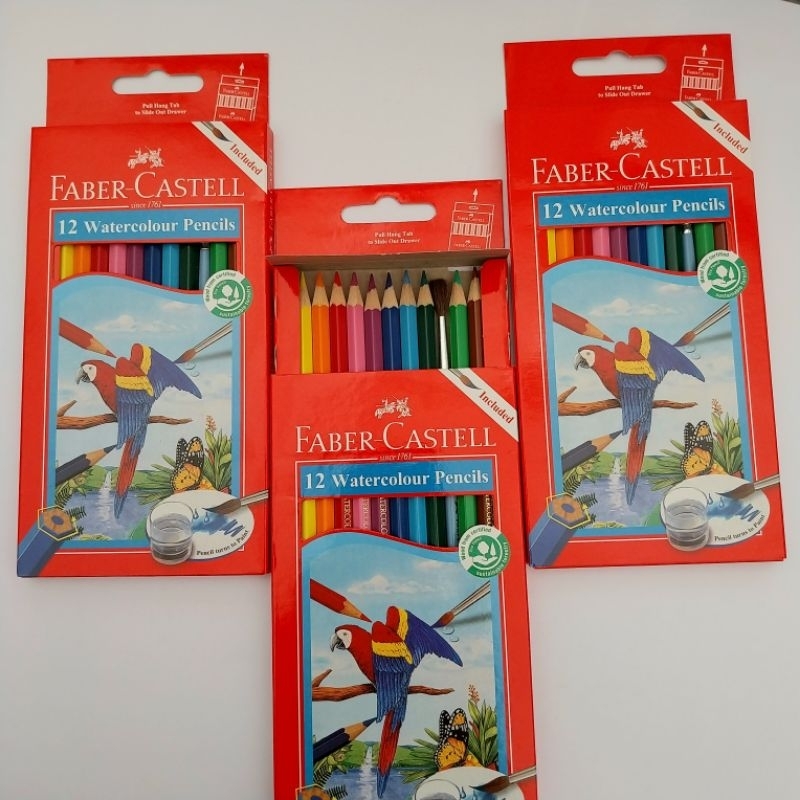 

(1pcs) Pensil Warna Faber Castell 12 Water Colour - Panjang