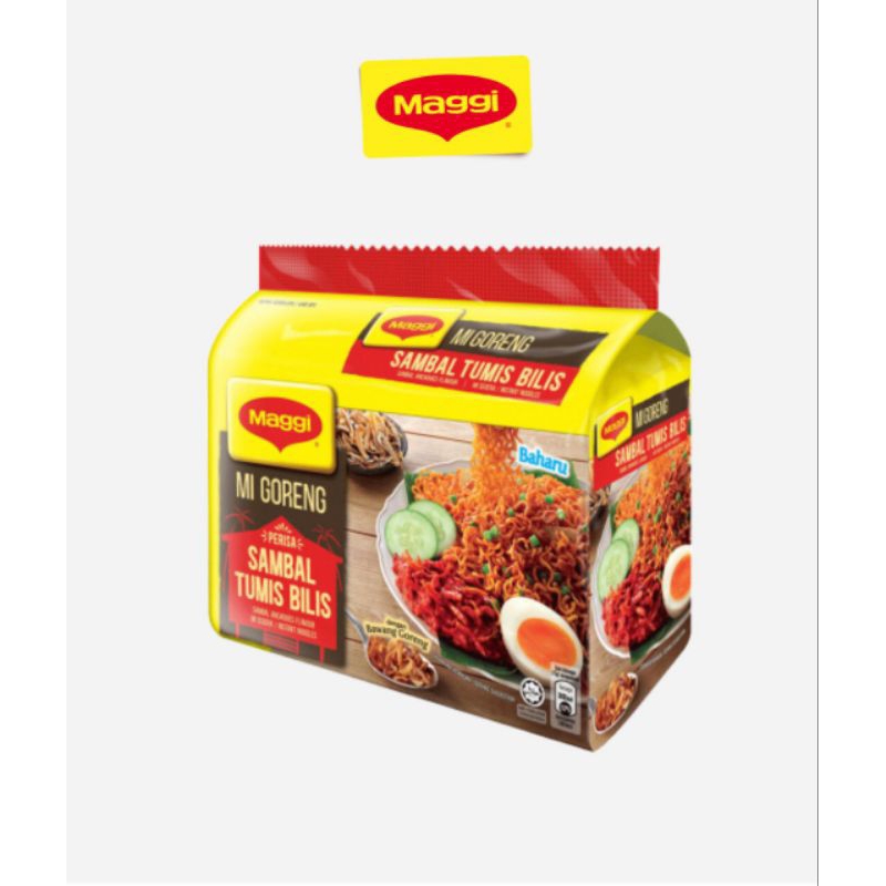 

Maggi Mie Sambal Tumis Bilis ( 5 bungkus x 75 Gr )