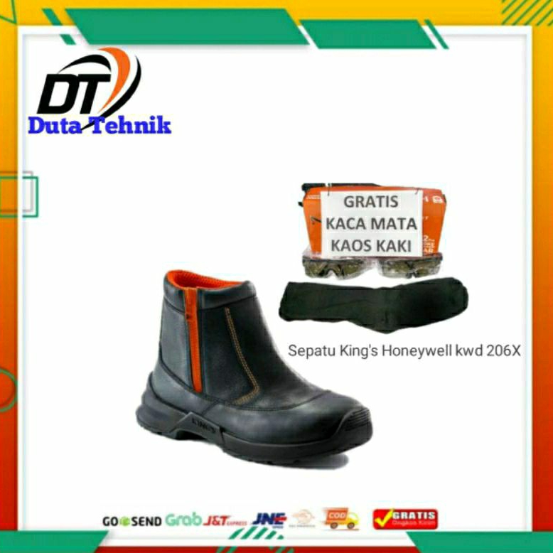 SEPATU SAFETY KINGS HONEYWELL KWD 206X / SEPATU KINGS HONEYWELL 206X / KINGS HONEYWELL KWD 206X / SE