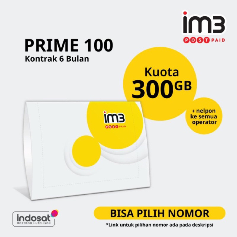 PAKET DATA INDOSAT KUOTA 300GB 6 BULAN