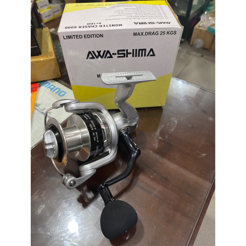 REEL AWASHIMA MONSTER CHASER 3000.4000.5000.6000 POWER HANDEL