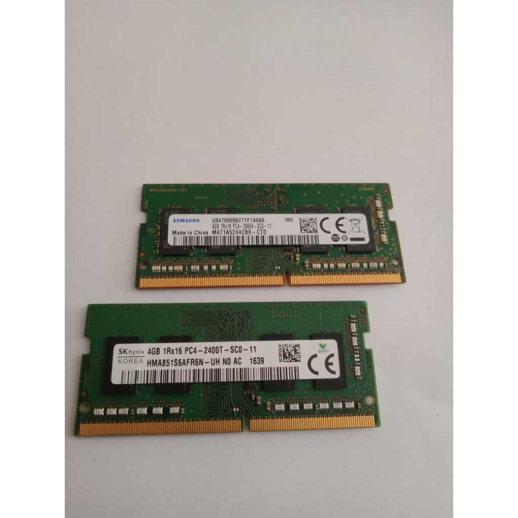 PROMO RAM LAPTOP BEKAS 4GB DDR 4