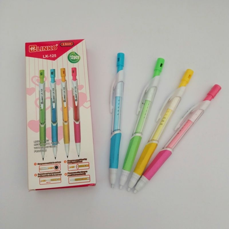 

(12 pcs) Pensil Mekanik Linko 125 2.0mm