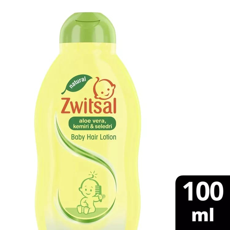 Zwitsal Baby Hair Lotion Aloevera Kemiri & Seledri 100ML // Minyak Rambut Bayi // Baby Sabun Cair Ba