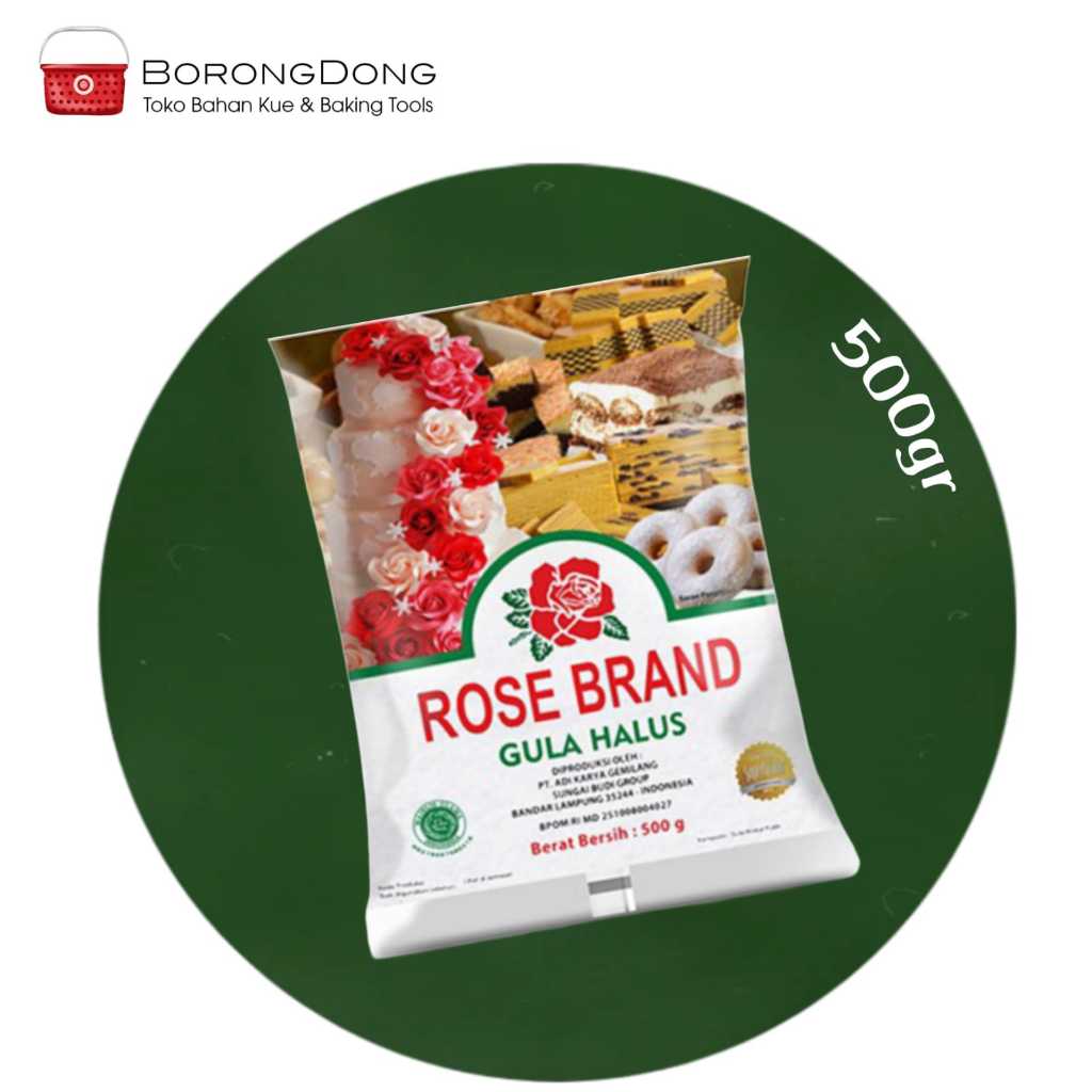

Rose Brand Gula Halus 500g