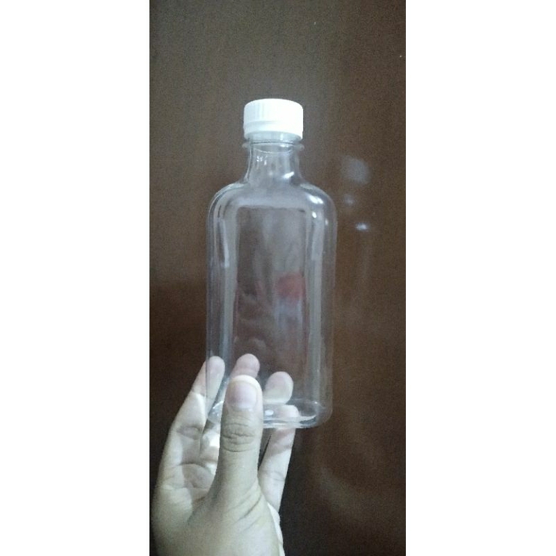 Botol Gepeng / Botol PET / Botol Madu / Botol Plastik 300ml