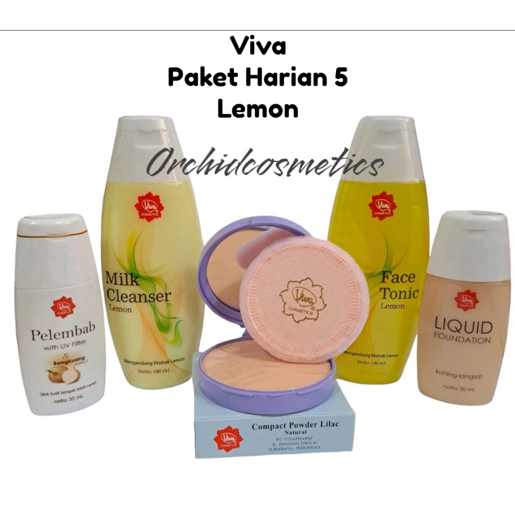 VIVA PAKET HARIAN 5/VIVA PAKET SKIN CARE & MAKE UP HEMAT
