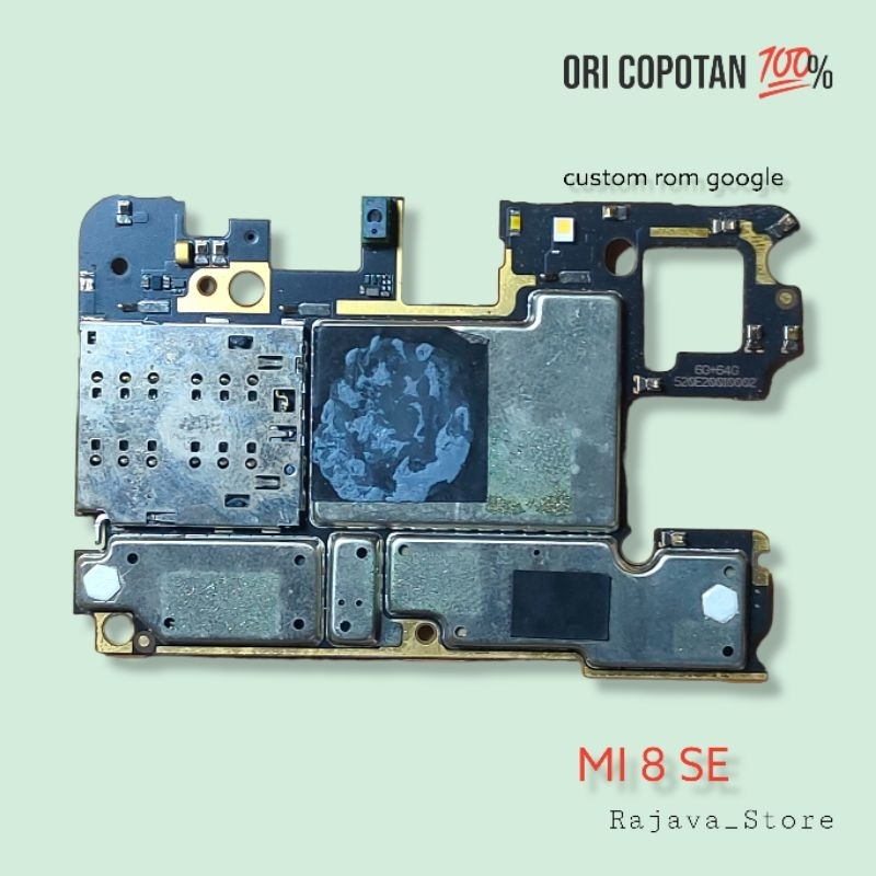 Mesin mi 8 se normal tested custom rom google segel ori original cabutan copotan asli