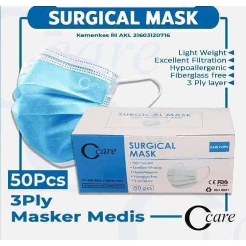 masker earloop c care
