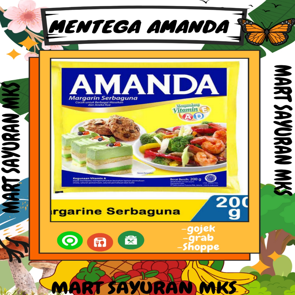 

Mentega amanda 200gram