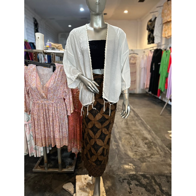 cardigan outer rayon khas oleh oleh bali