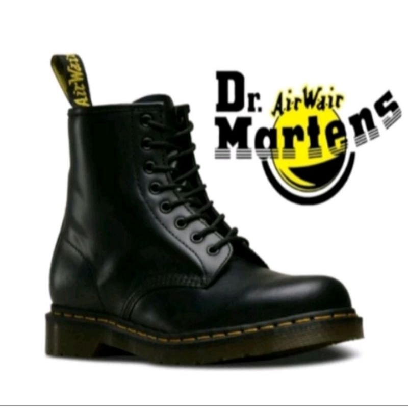 sepatu pria docmart dr Martens kulit asli 8 hole sepatu boots