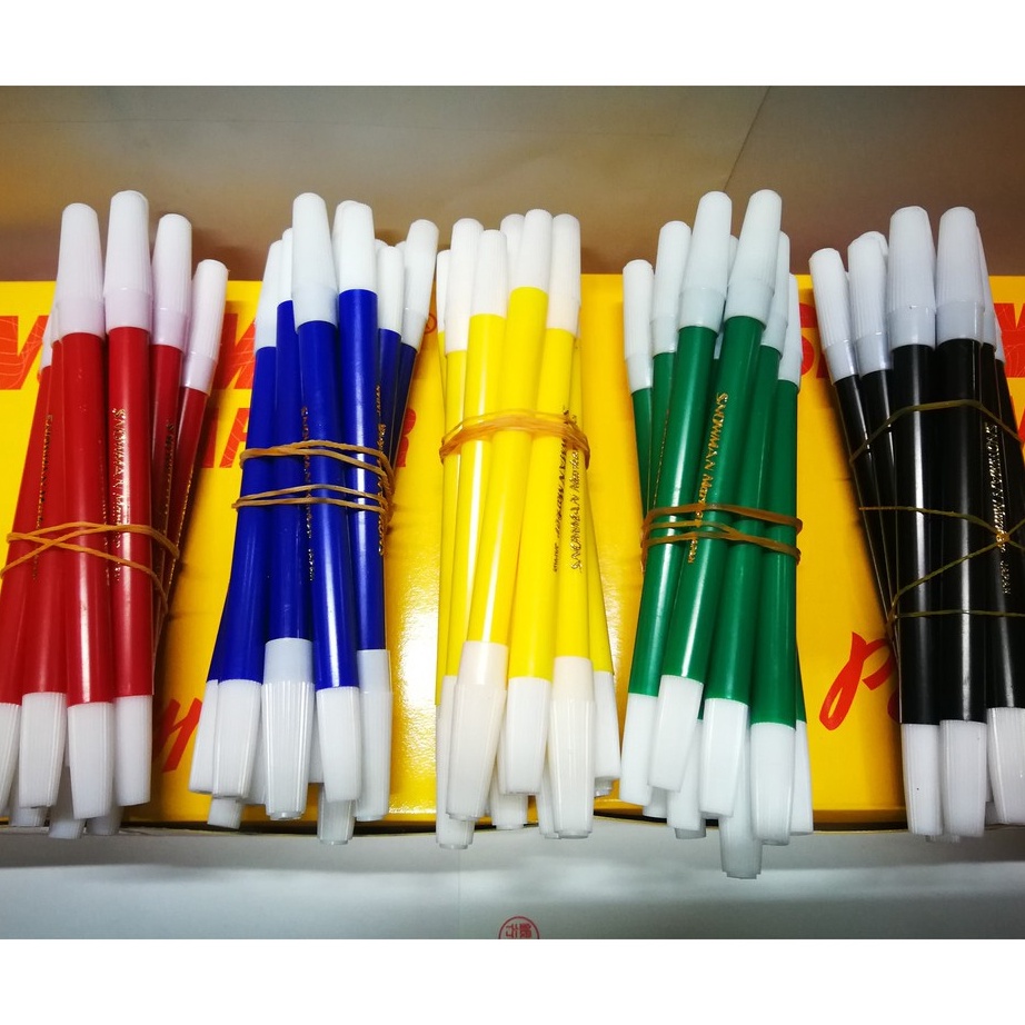 

LUSIN SNOWMAN SPIDOL KECIL MARKER PENCIL TYPE 12 PCS