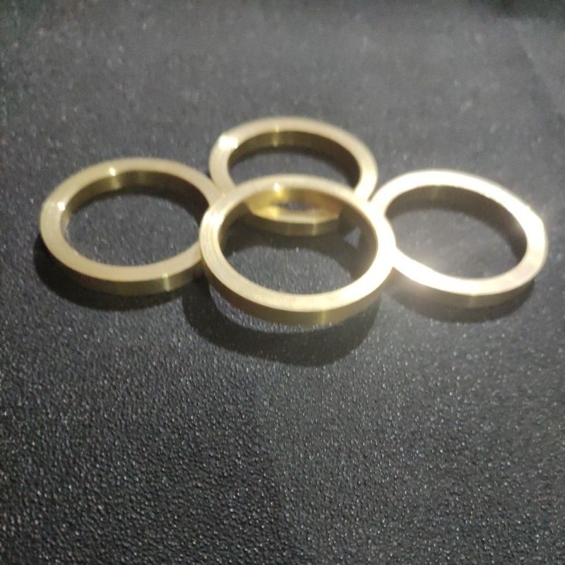 Paking knalpot motor kawasaki ninja bahan kuningan