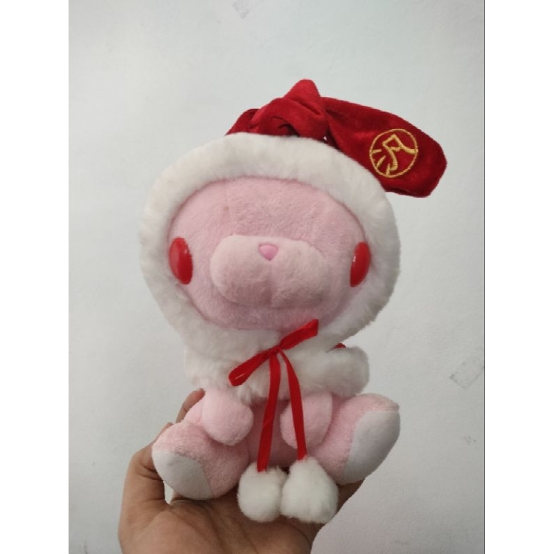 boneka gloomy bunny / glommy kostum santa