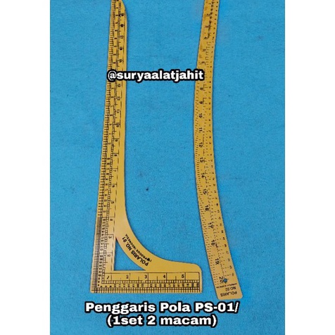 

Paling Popular Penggaris PS1 1set ada 2macam rp851set