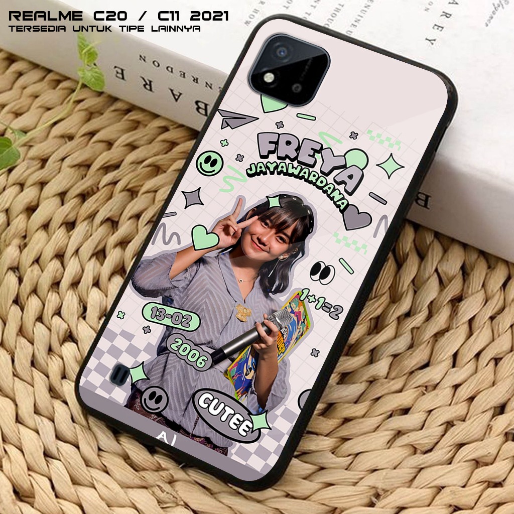 Case Realme C11 2021 / C20 - Casing REALME RMX3231 / RMX3063 - ( X JKT 48) - Case Hp - Softcase Hp -