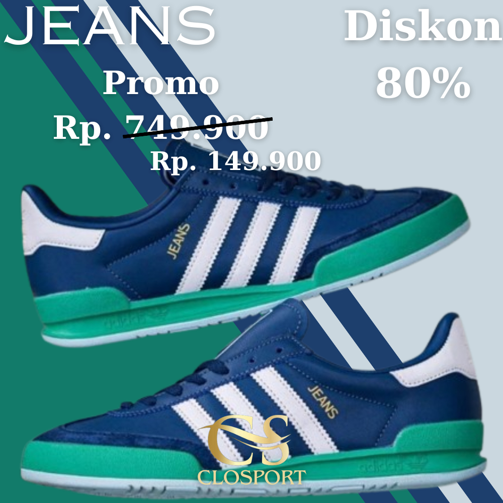 Sepatu Adidas Jeans Blue Mastery Original Asli Premium Quality Sepatu Sneakers Pria Terbaru Kasual N