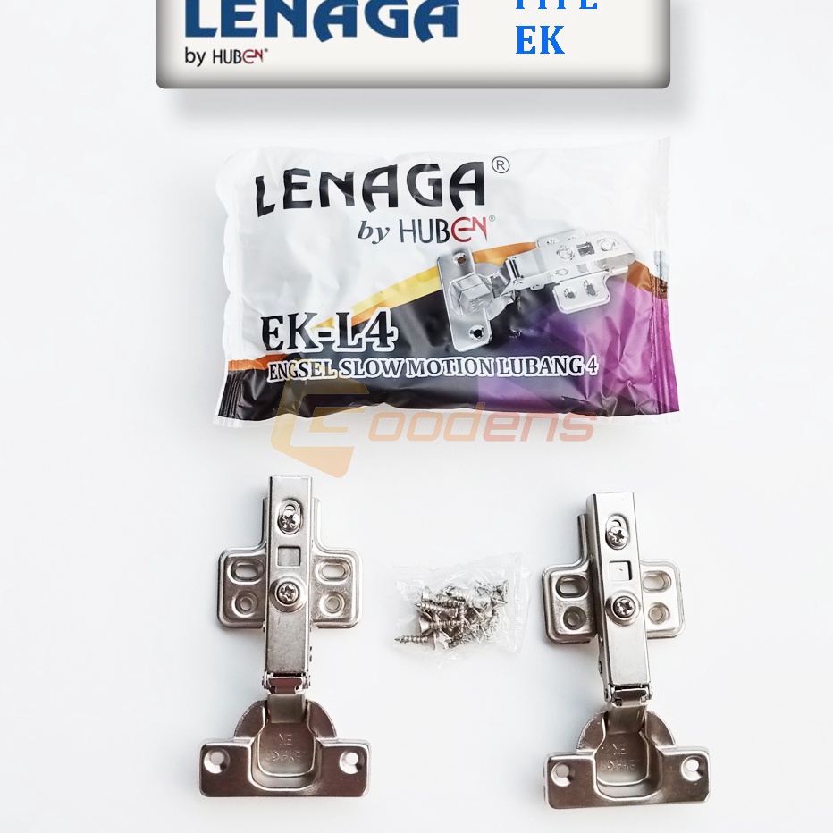 Jual Lenaga EKL4 Engsel Sendok Slow Motion Engsel Pintu Soft Close