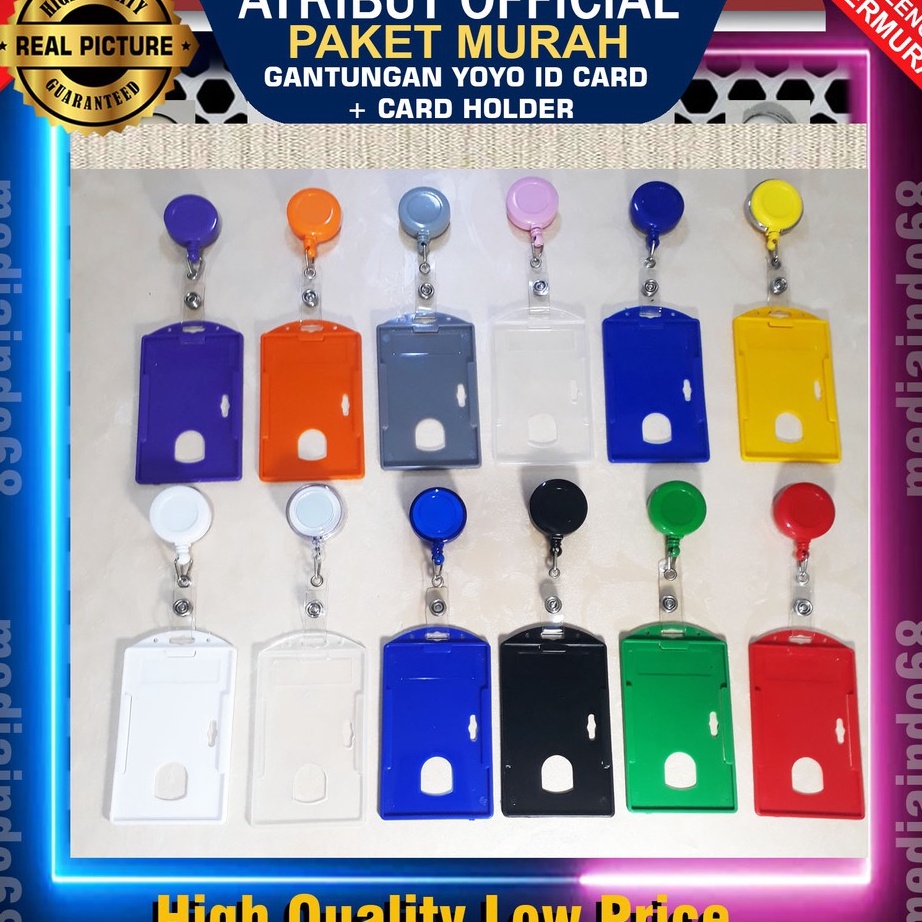 

Sale YOYO ID CARD HOLDER CARD HOLDER PAKET MURAH TERLENGKAP