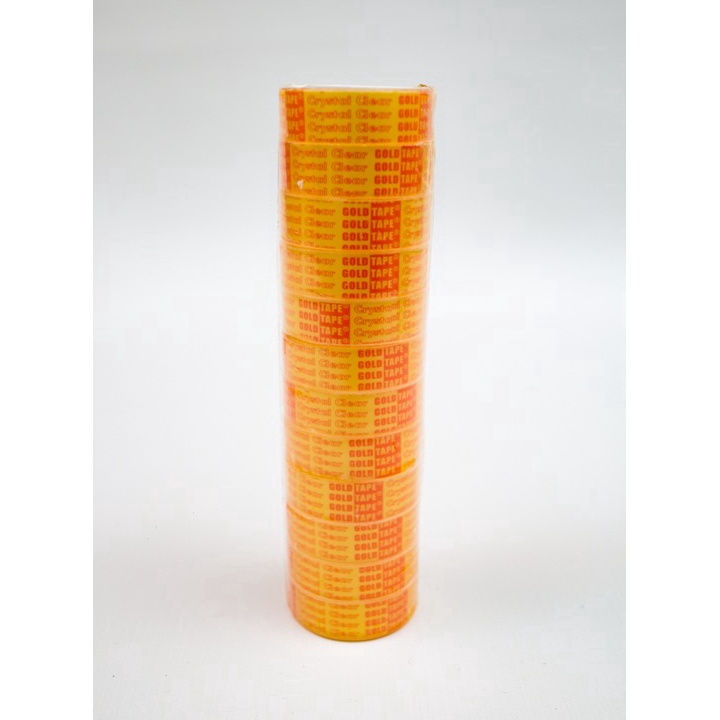 

Seller Gold Tape Isolasi Kecil Bening 12pcs