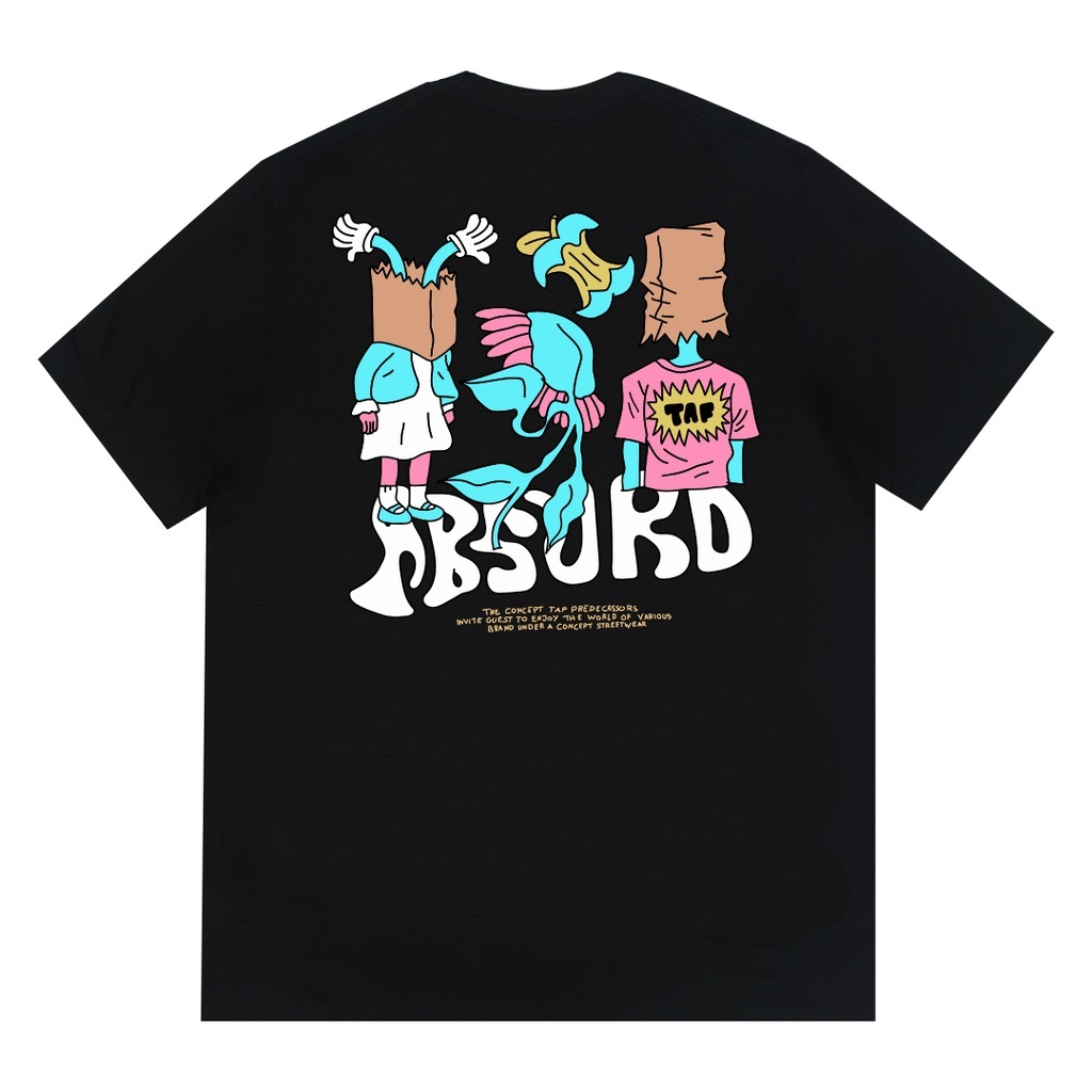 Predecessors Taf T-Shirt Teeabsurd Black