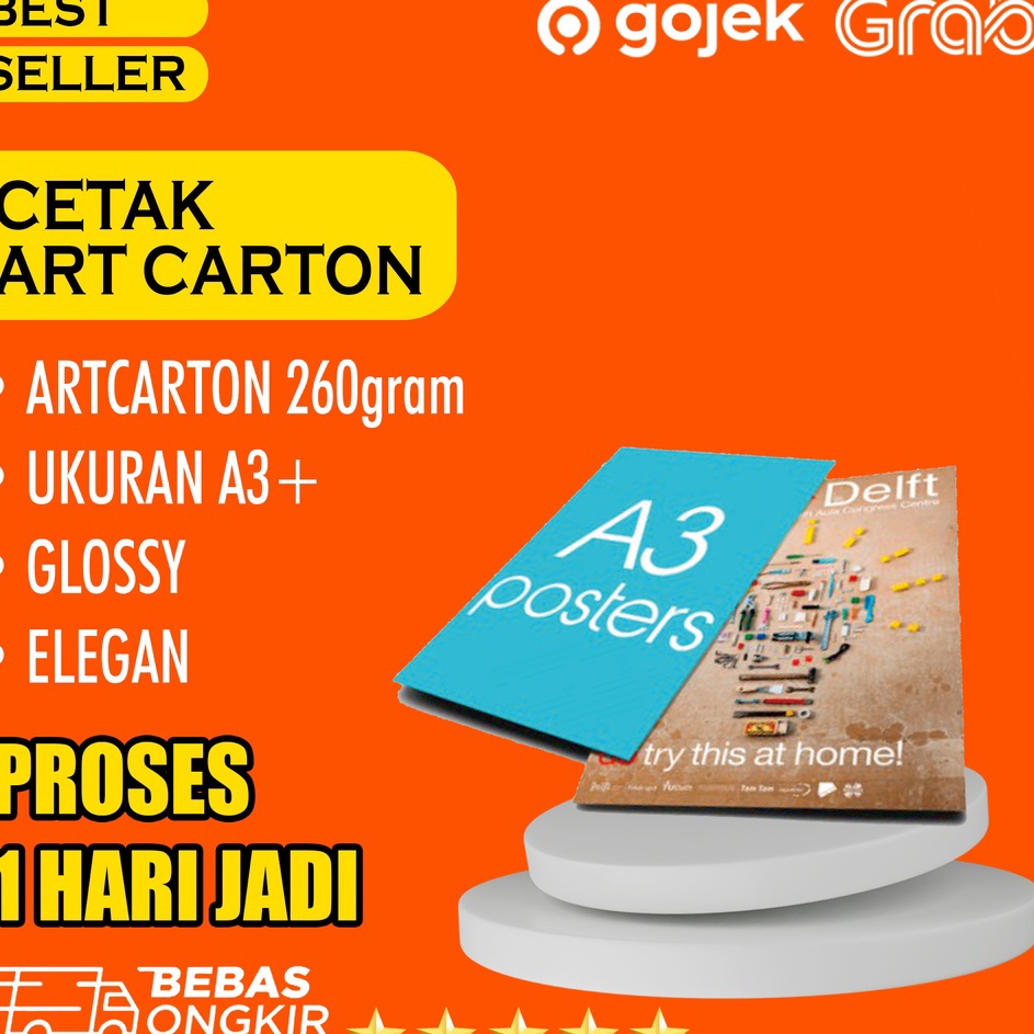 

Ready Stok CETAK ART CARTON 26 GRAM