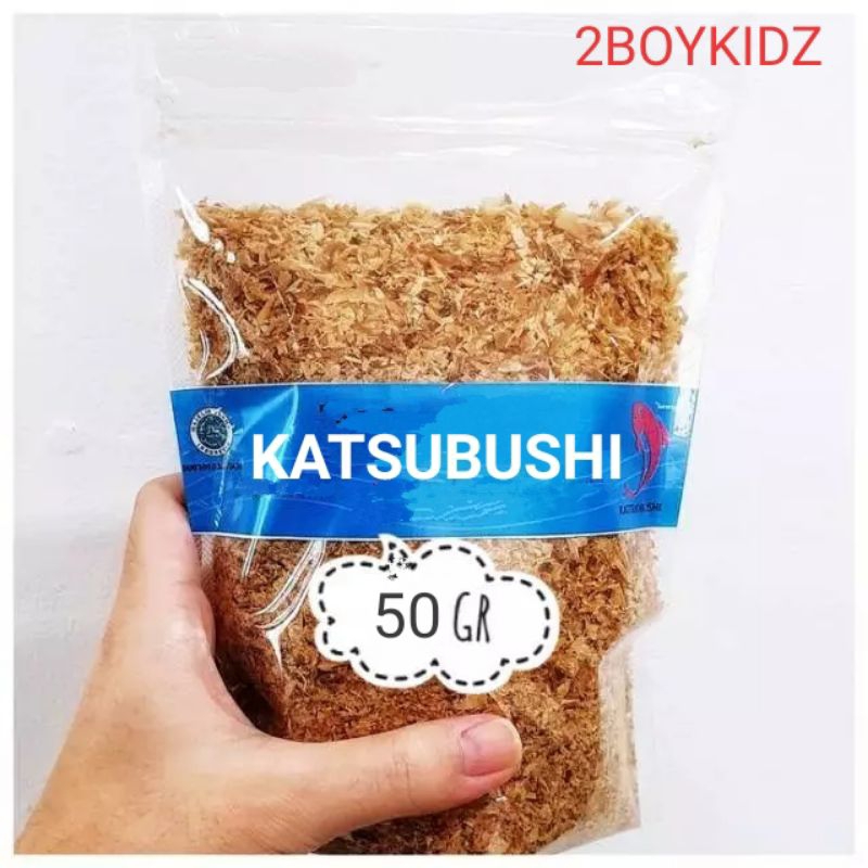 

Katsuobushi Takoyaki Murah 50 gram / Katsuobushi ikan cakalang bubuk kasar