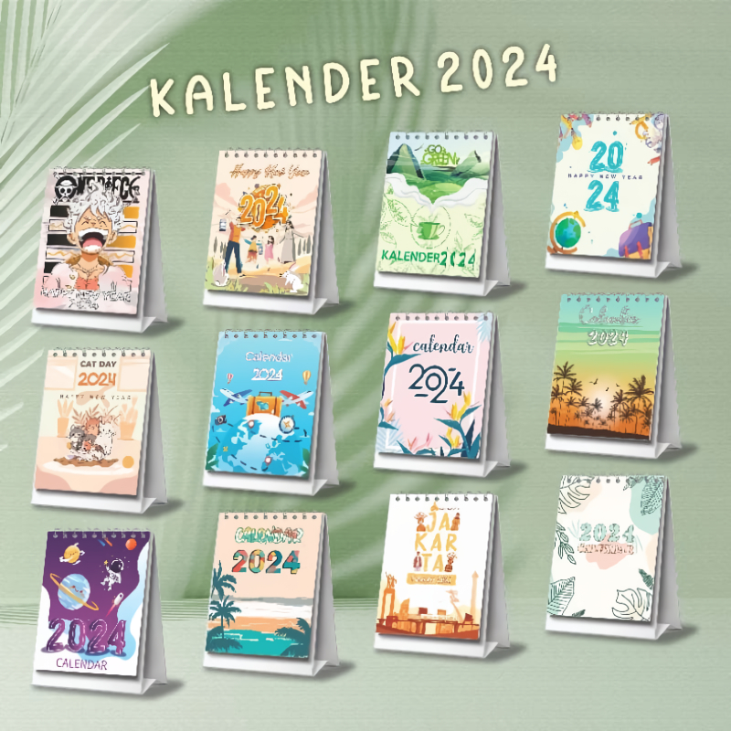 

Kalender Mini Tahun 2024 - Kalender Meja | Kalender Lucu | Kalender Kendari