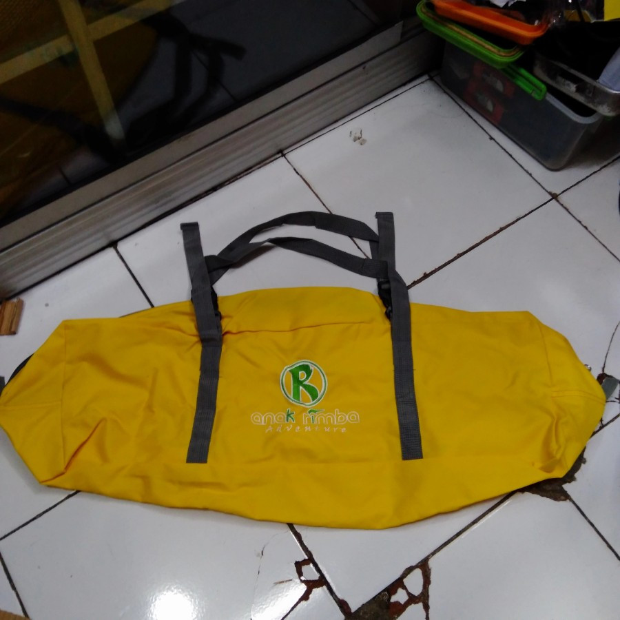 tas tenda ARA kapasitas 6-8orang tas tenda dome wadah tenda kuning