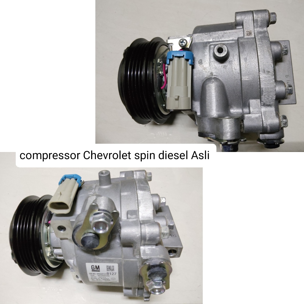 Compressor Kompresor AC Mobil Chevrolet Spin Diesel - Asli Original