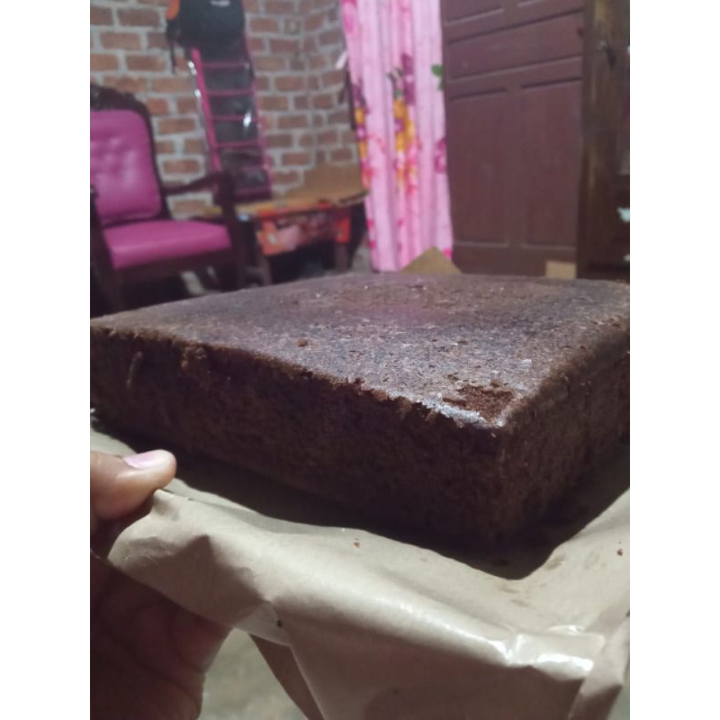 

brownis tanpa toping