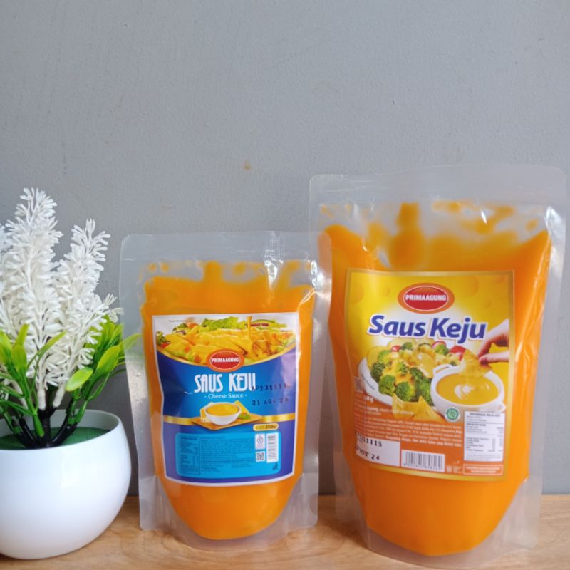 

Saos Keju PrimaAgung 250 gr/Saos Keju Prima Agung/Cheese Sauce/Saos Keju