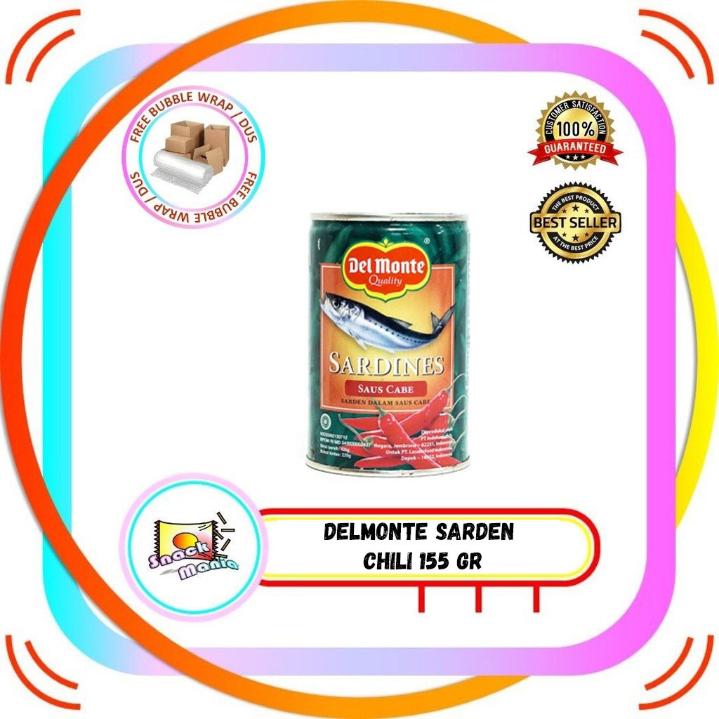 

Delmonte Sarden Saus Chili Pedas Cabe ~ 155 gr