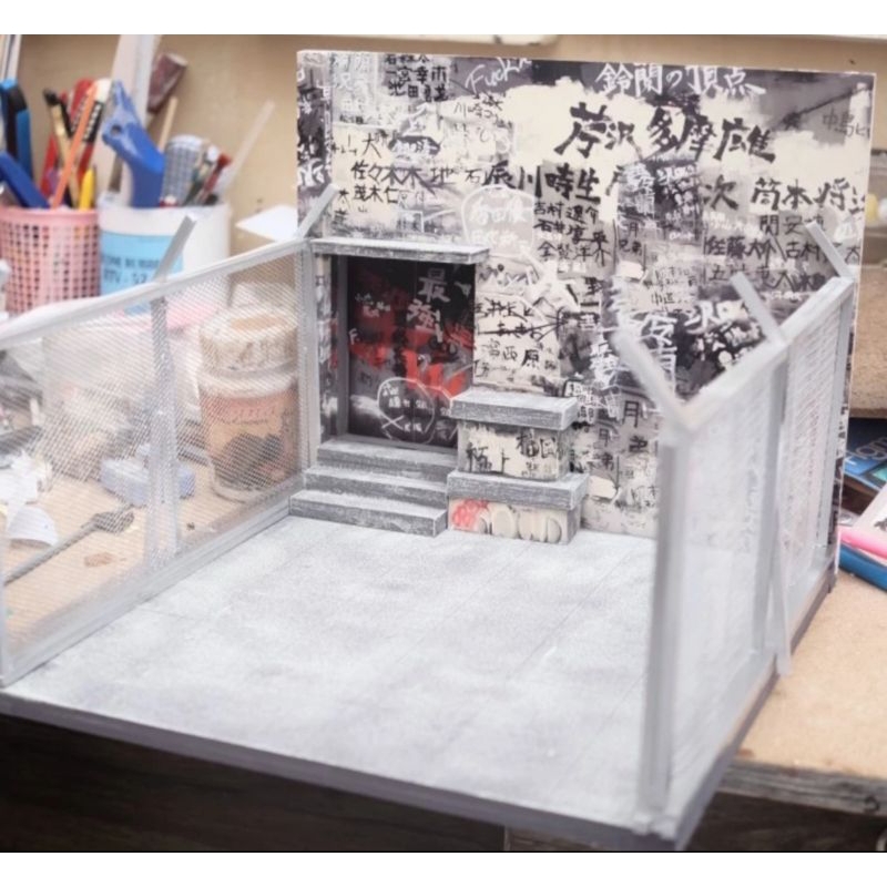 Diorama crows 1/18 zero genji japan suzuran high school