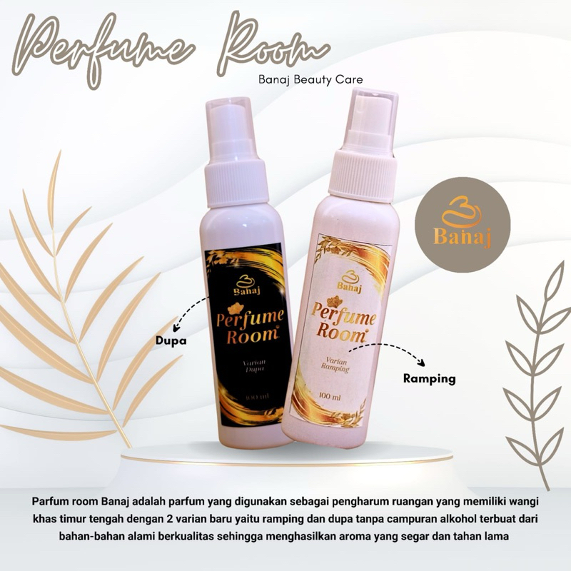 BANAJ PARFUM ROOM SPRAY / PARFUM RUANGAN ARABIAN / PARFUM ROOM ARABIAN
