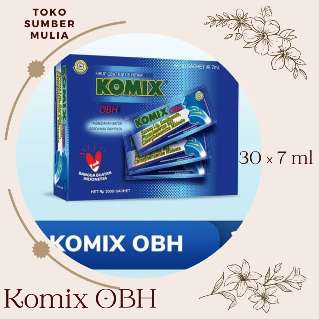 Komix OBH Sirup Obat Batuk Hitam