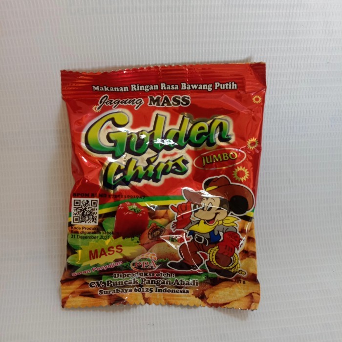 

SNACK GOLDEN CHIPS ISI 10