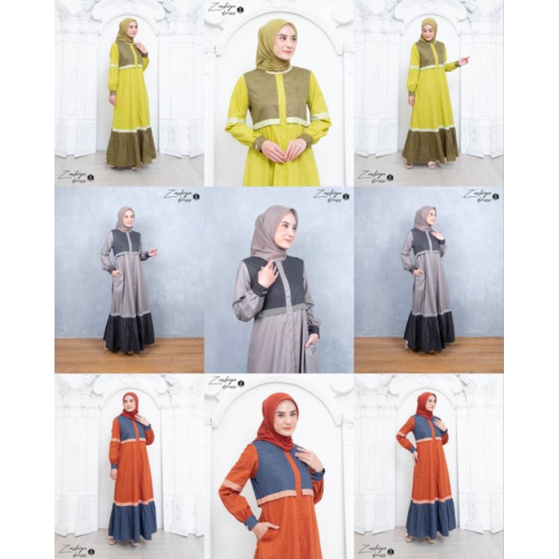 GAMIS ZALIFA.ZASKIYA DRESS ZALIFA.MAREMAZALIFA