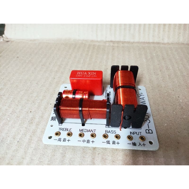 Kit Crossover Pasif 3 Way Low Mid High 300 Watt