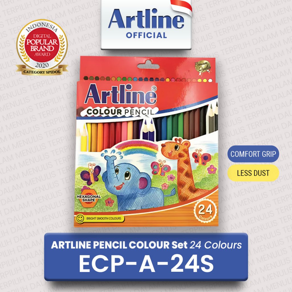 

ARTLINE Pensil Warna Set 24 Colours ECP-A-24S/ID