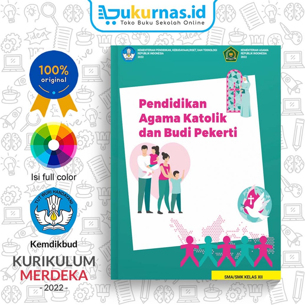 Buku Agama Katolik SMA/SMK Kelas 12 Kurikulum Merdeka Kurmer