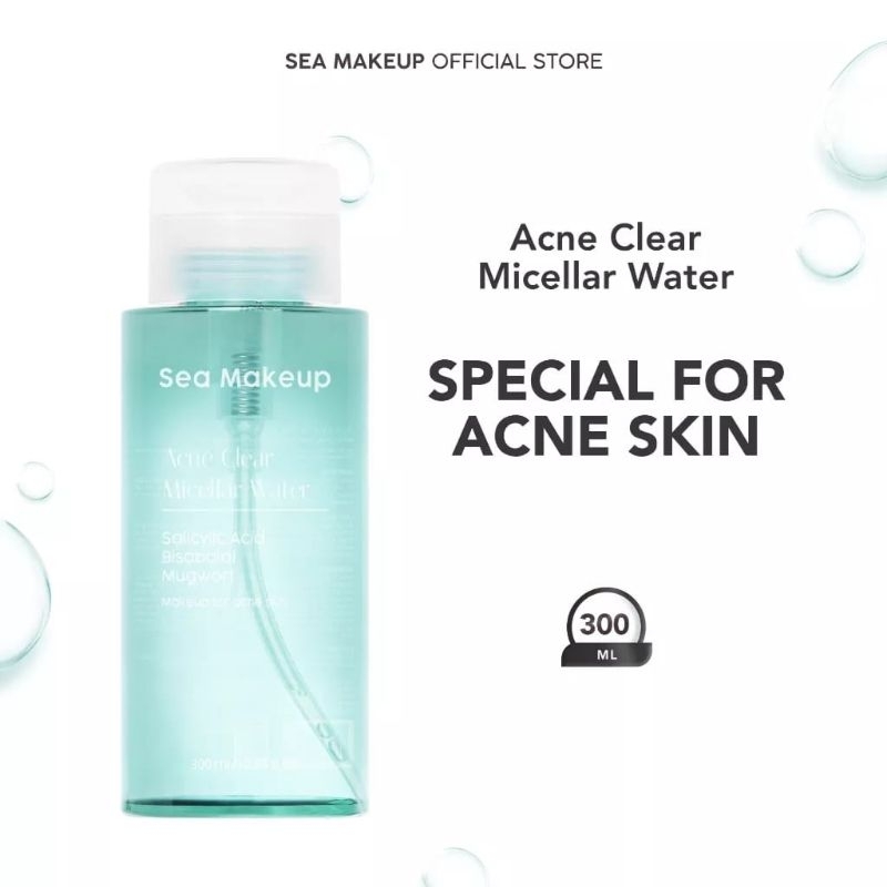 SEA MAKEUP - Sea Makeup - sea makeup - SEA MAKEUP Acne Clear Micellar Water (300ml) - Micellar Water